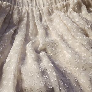 Hearts clip dot skirt